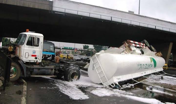 One Injured, 2 Dead As Tankers Crash