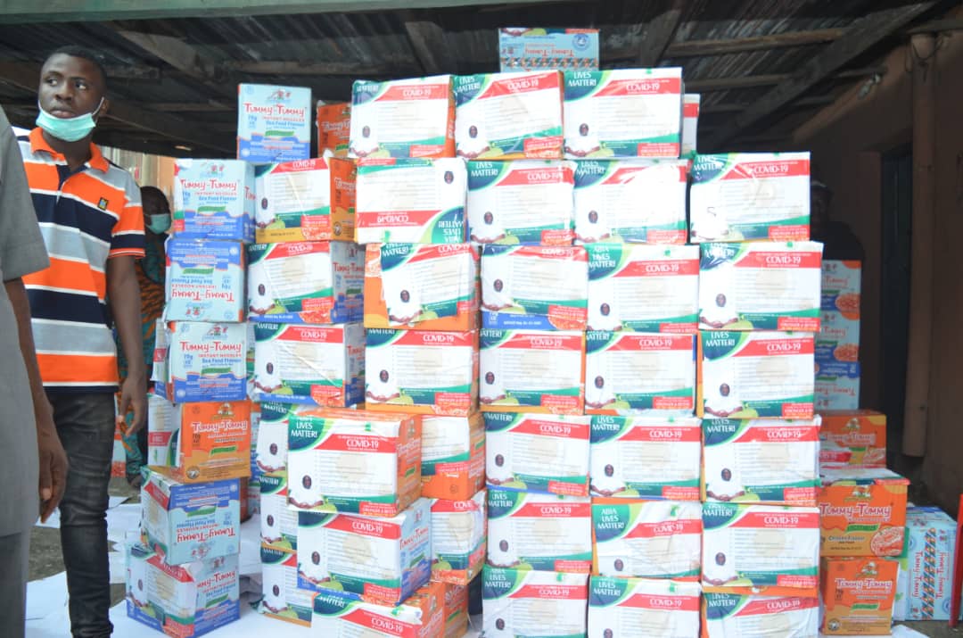 Prof Gregory Ibe begins second phase of Palliative distribution to Indigent Abians