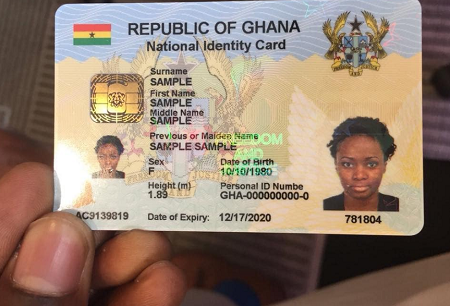 Ghana Card Online Registration