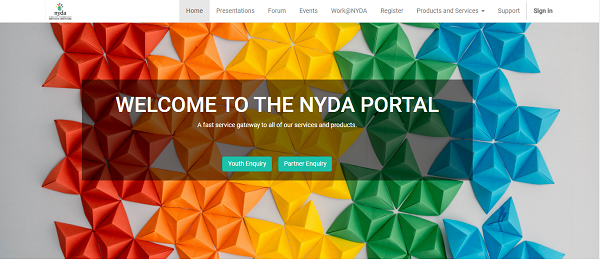 NYDA Portal Login
