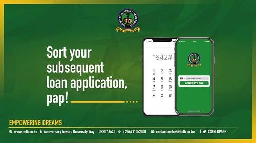 Subsequent HELB Loan Application