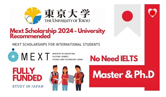 University of Tokyo MEXT Scholarship